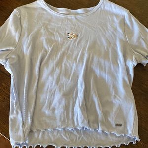 Hollister crop tee